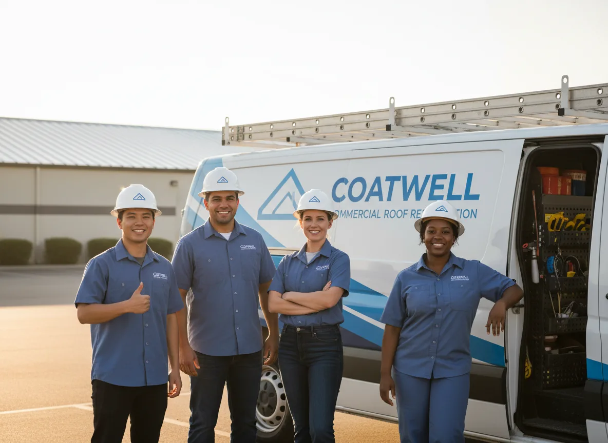 Commercial roof coating company in Gould, AR